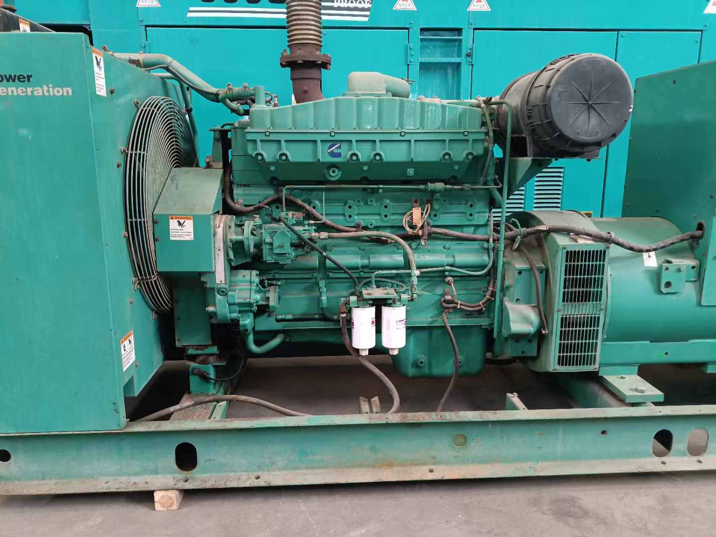 临邑过载会对 600kW 柴油发电机组造成哪些损害？